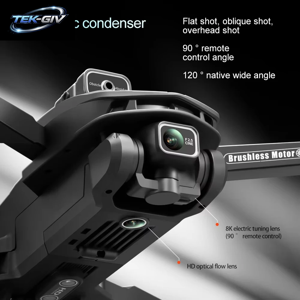 2026 V168 MAX Gps-Drohne Professionelle 8K-Kamera Luftaufnahme FPV Bürstenlos Hindernisvermeidung Großer Bildschirm Fernbedienung Faltbare Drohnen