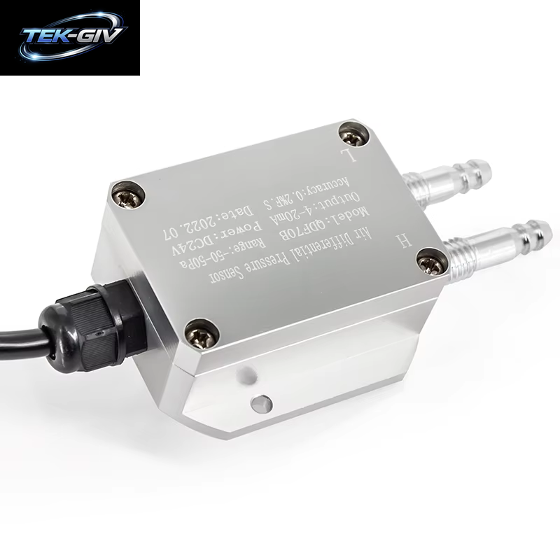 QDF70B -100Pa Bis 100Pa 0-10V 0-5V Windluft-Differenzdrucksensor -2500Pa-2500Pa Bis 4-20Ma RS485 Mikrodrucksensor