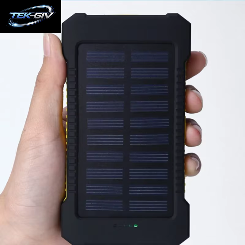 Xiaomi 500000 Mah Wasserdichte Outdoor Solar Power Bank Dual USB Reise Tragbare Solar Telefon Ladegerät Solar Powerbanks Für Camping