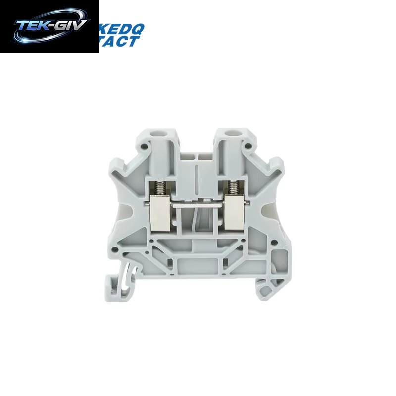 10 Stück UT 2,5 Din-Schienenklemmenblock 0,14–2,5 Mm2 Innensechskantschraube Installation 26–12 AWG Kupfer Verzinnter Drahtverbinder UT2.5