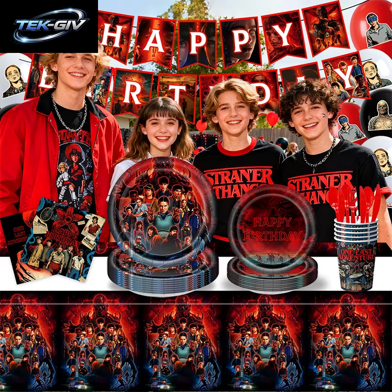 Geburtstag Party Dekorationen Kit Tischdecke Serviette Tasse Geburtstag Banner Teller Ballon Party Supplies