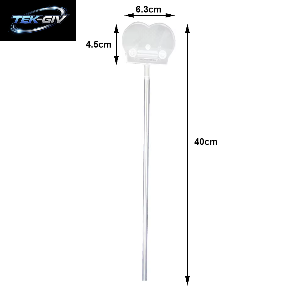10-100 Stücke Bobo Ballon Weiß Transparent Halter Stick 40 Cm/70 Cm Ballon Unterstützung Stange Geburtstag Hochzeit Ballon Dekor Zubehör