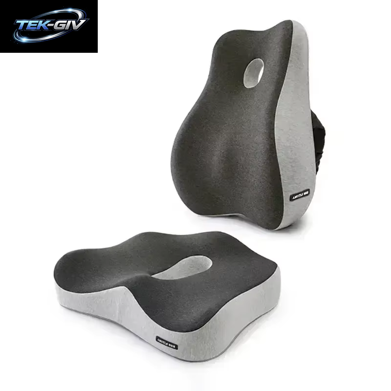 Memory Foam Bürostuhl Kissen Auto Sitz Unterstützung Taille Kissen Massage Lenden Orthopädische Kissen Gesäß Steißbein Kissen Zurück Pads