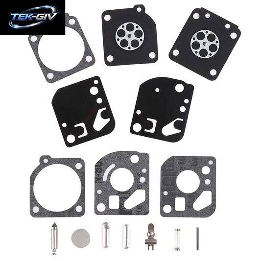 15 TEILE/SATZ Vergaser Carb Dichtung Membran Reparatur Rebuild Kit Fit Für Zama RB-29 Carb Gebläse Trimmer Großhandel