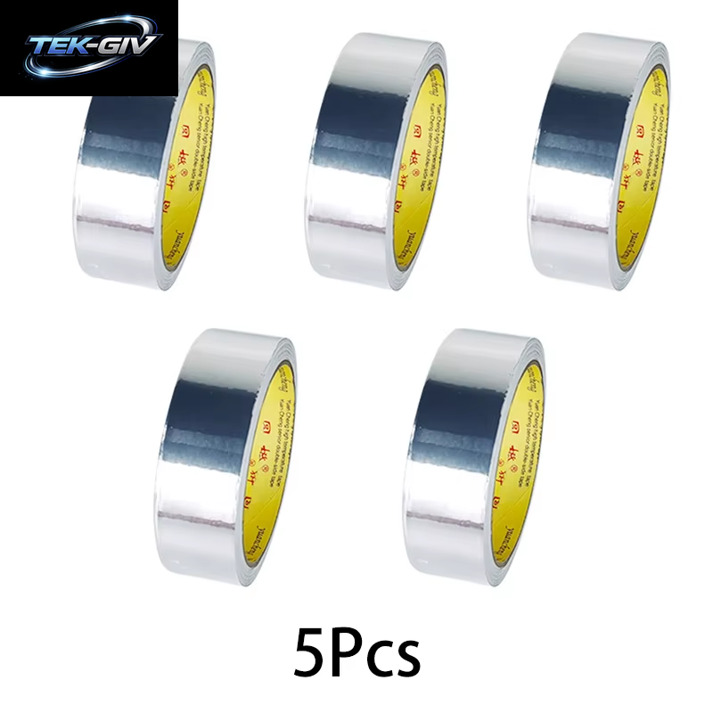 Hohe Temperaturbeständigkeit Aluminiumfolie Klebeband Küchenrohr Reparaturband Klebstoff Dichtungsfolie Wärmedämmung Auslaufsicheres Klebeband