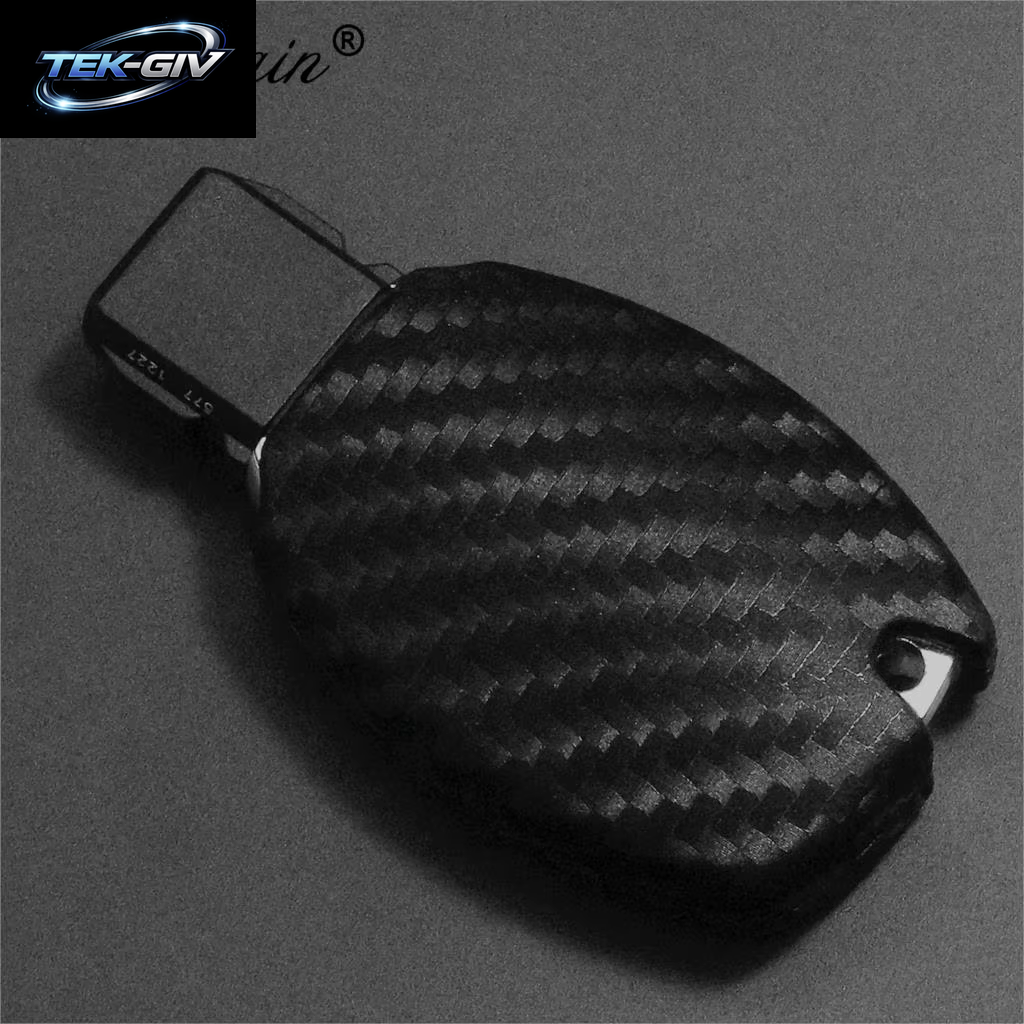Jingyuqin Carbon Männer Auto Schlüssel Tasche Fall Für Mercedes Benz BGA AMG W203 W210 W211 W124 W202 W204 W205 W212 W176 Silikon Abdeckung