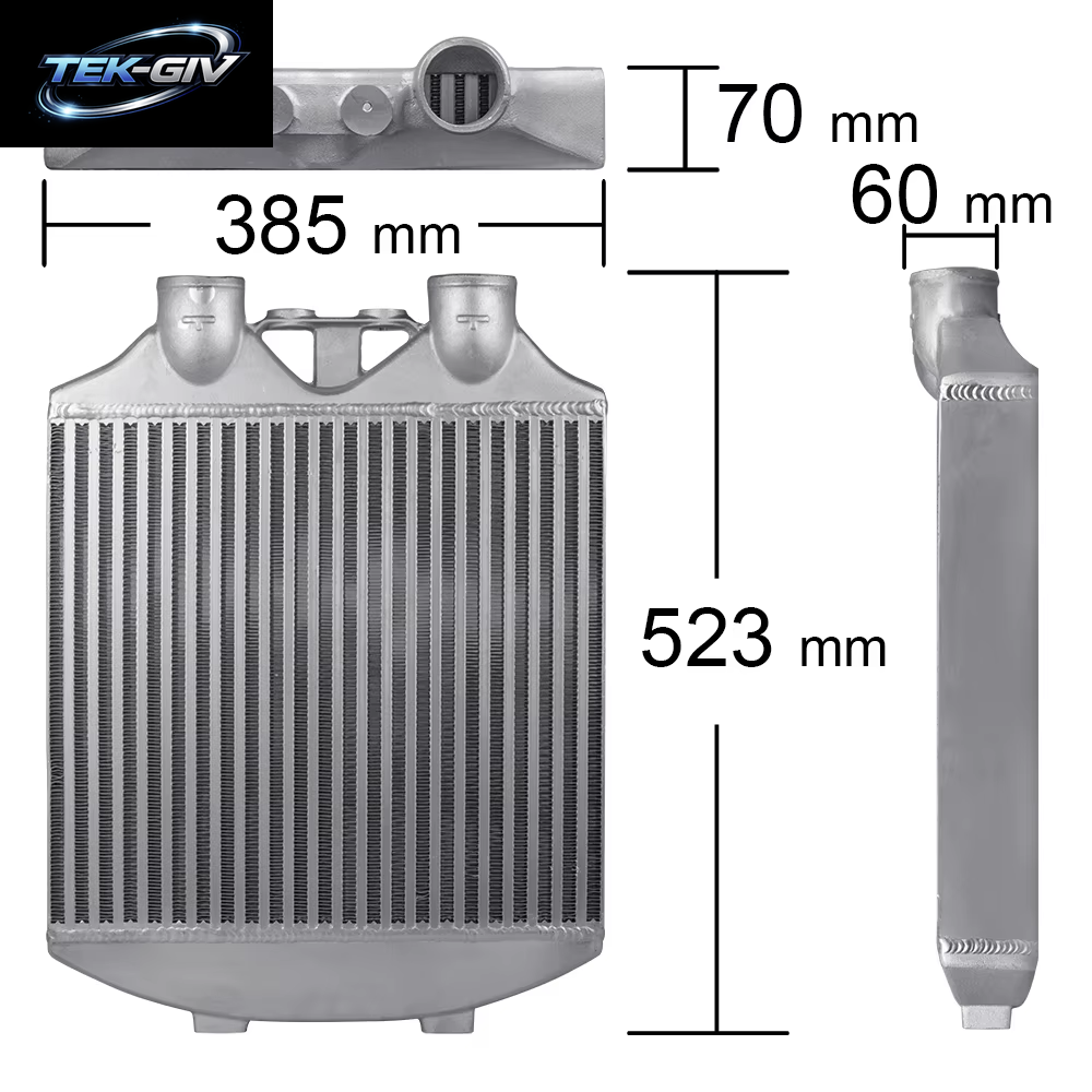Aluminium-Ladeluftkühler-Umrüstsatz Für Die Frontmontage Für Seat Sport Ibiza Für Polo Mk4 GT I 1.9 TDI
