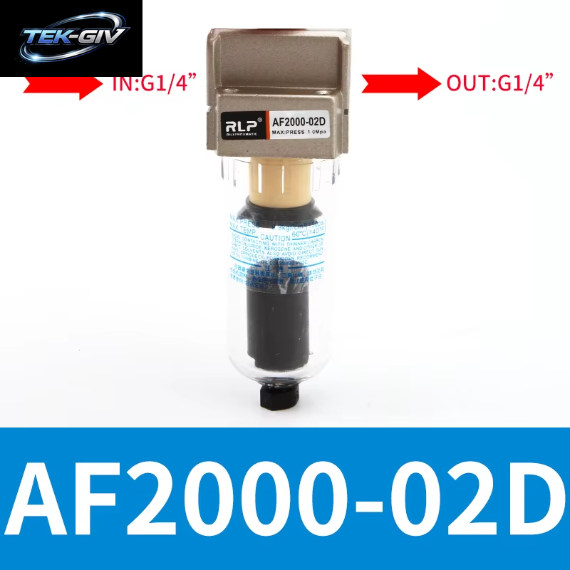 AF2000-02 AF3000-02 AF3000-03 AF4000-04 AF4000-06 AF5000-06 AF5000-10 Druckregler Luftfilter Öl- Und Wasserabscheider