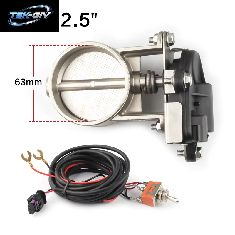 Elektrische Exhaust Control Valve2 "/2.25"/2.5 "/2.75"/3 "Exhaust Control Ventil-Niedrigen Druck Für Auspuff Catback Fallrohr