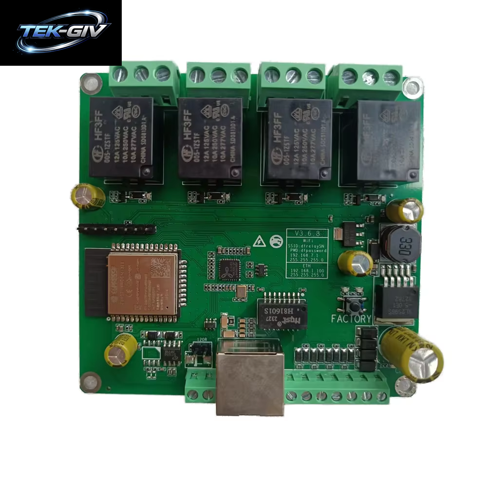 Ethernet-Relais-Netzwerk-Wlan-Switch Modbus MQTT TCP UDP Web Http-Zeitplan Task CAN RS485 Coap Domoticz Timer-Modul