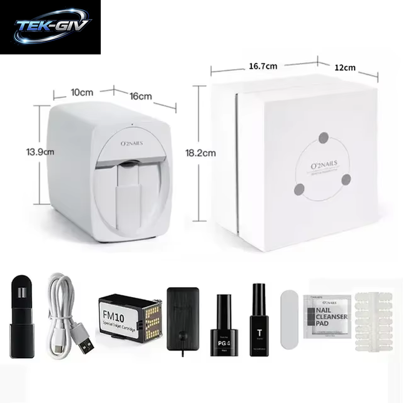 Smart 3D Mobile Nageldrucker M1 Muster Digital Nail Art Drucker Maschine DIY Tragbare H1 Nail Art Ausrüstung Vom Telefon