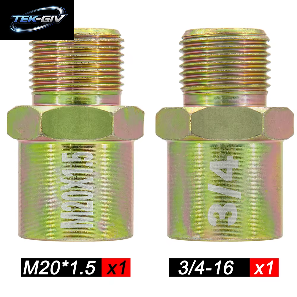 Aluminium Öl Sandwich Adapter Öl Kühler Mit 2PCS AN10 Schlauch End Fitting Und 1 PCS 3/4-16UNF 1 PCS M20X 1,5 Adapter