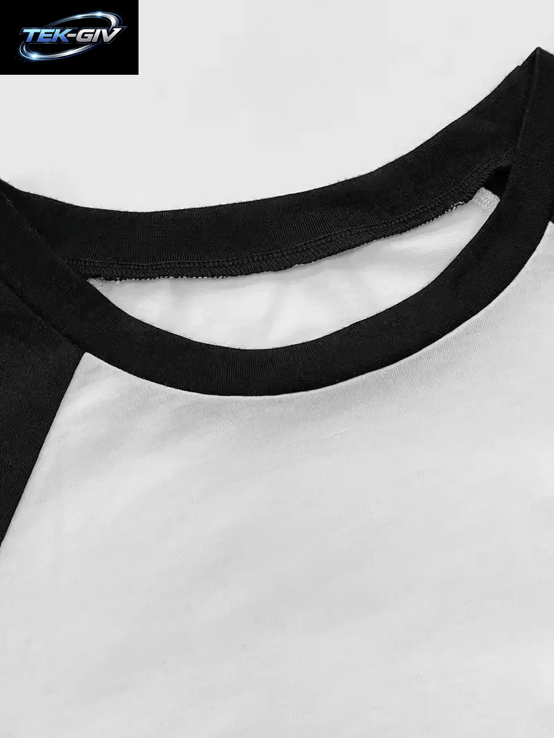 Kawaii T-Shirt Retro Schwarze Katze Brief Drucken Rundhals T-Shirt Lässiges Kurzarm Top Für Frühling Sommer Damenbekleidung