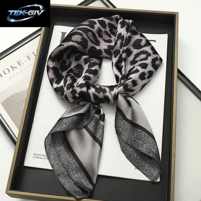 60 Farben Luxus-Schal Für Damen 70*70Cm Seidengefühl Quadratisches Haartuch Foulard Satin-Schal Großformatiges Kopftuch Hijab Taschentuch