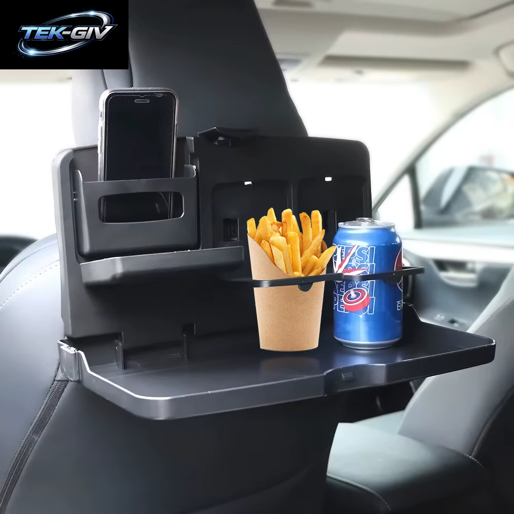 Auto Klappbare Lebensmittel Tasse Tablett Esstisch Getränke Halter Autozubehör Rücksitz Getränke Halter Auto Innenraum Lager Regal