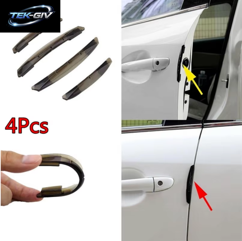 4PCS Auto Tür Rand Schutz Guards Aufkleber Streifen anti Scratch Kollision Auto Fahrzeug Tür Schutz Abrieb
