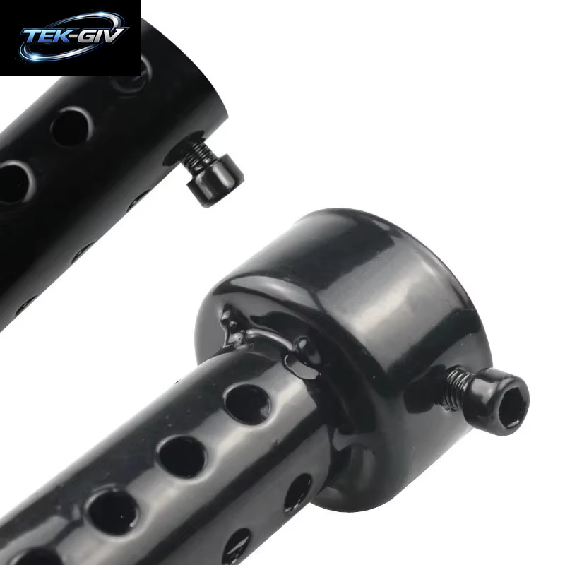 2X 35Mm 42Mm 45Mm 48Mm 60Mm Universal Motorrad Can DB Killer Schalldämpfer Schalldämpfer Noise Sound Eliminator Auspuff Einstellbar Schwarz