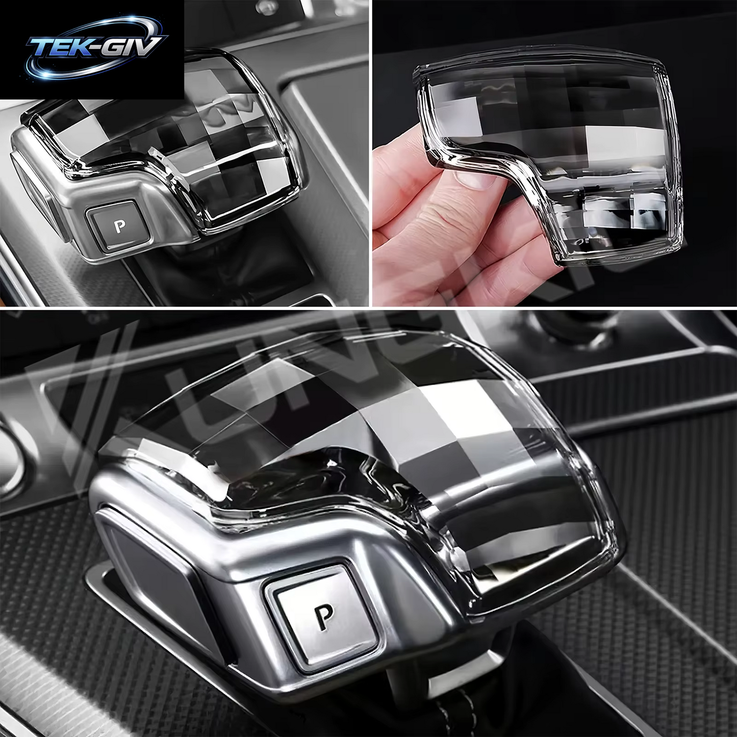 Für Audi A6/RS6/RS7/C8/A8/SQ8 2019 2020 2021 2022 2023 2024 2025, A7 4K, Q7/Q8/S8 (Linkslenker): Ersatzabdeckung Für Den Kristall-Schaltknauf