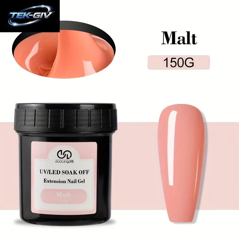 150 G Acryl-Nagelverlängerungsgel – Uv-/Led-Kompatibel, Geruchlos, Soak-Off-Formel Für Harte Gelee, Maniküre Und Nagelaufbau