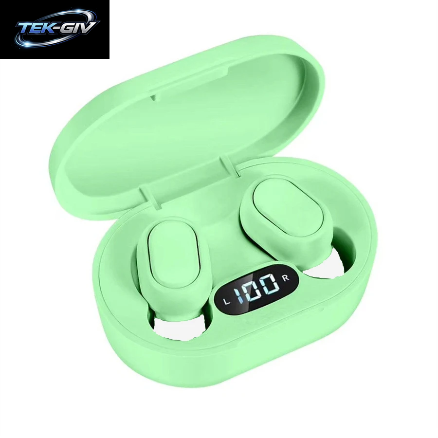 E7S TWS Drahtlose Kopfhörer Bluetooth Kopfhörer Steuerung Sport Headset Wasserdichte Mikrofon Musik Kopfhörer Arbeit Auf Alle Smartphones