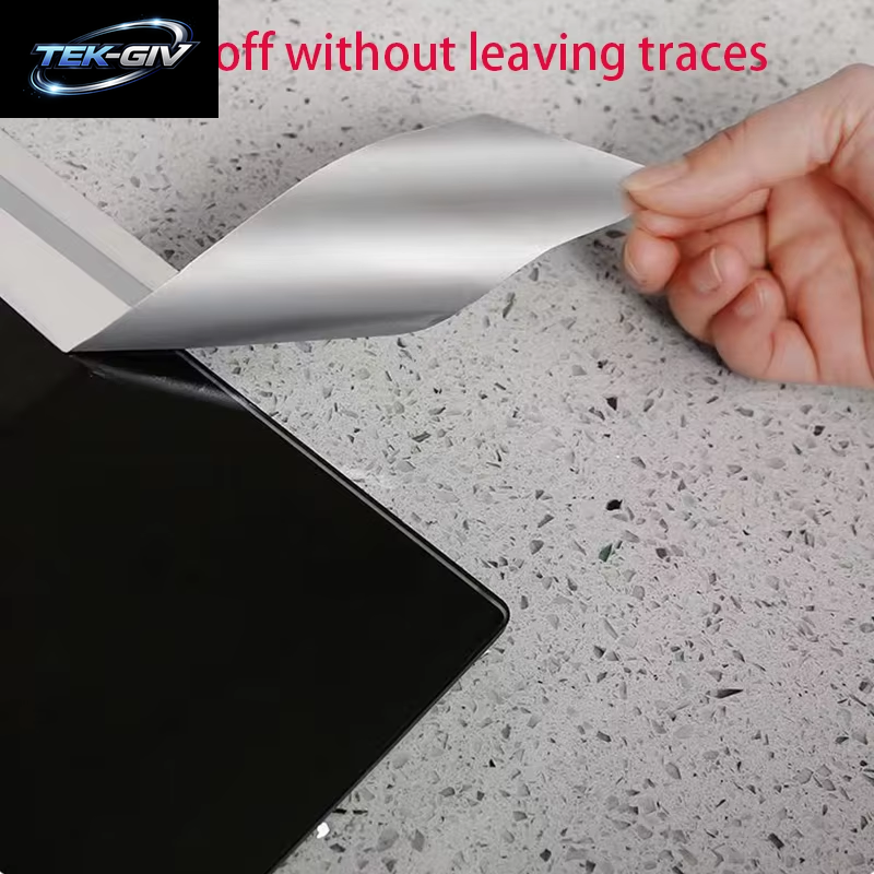 Hohe Temperaturbeständigkeit Aluminiumfolie Klebeband Küchenrohr Reparaturband Klebstoff Dichtungsfolie Wärmedämmung Auslaufsicheres Klebeband