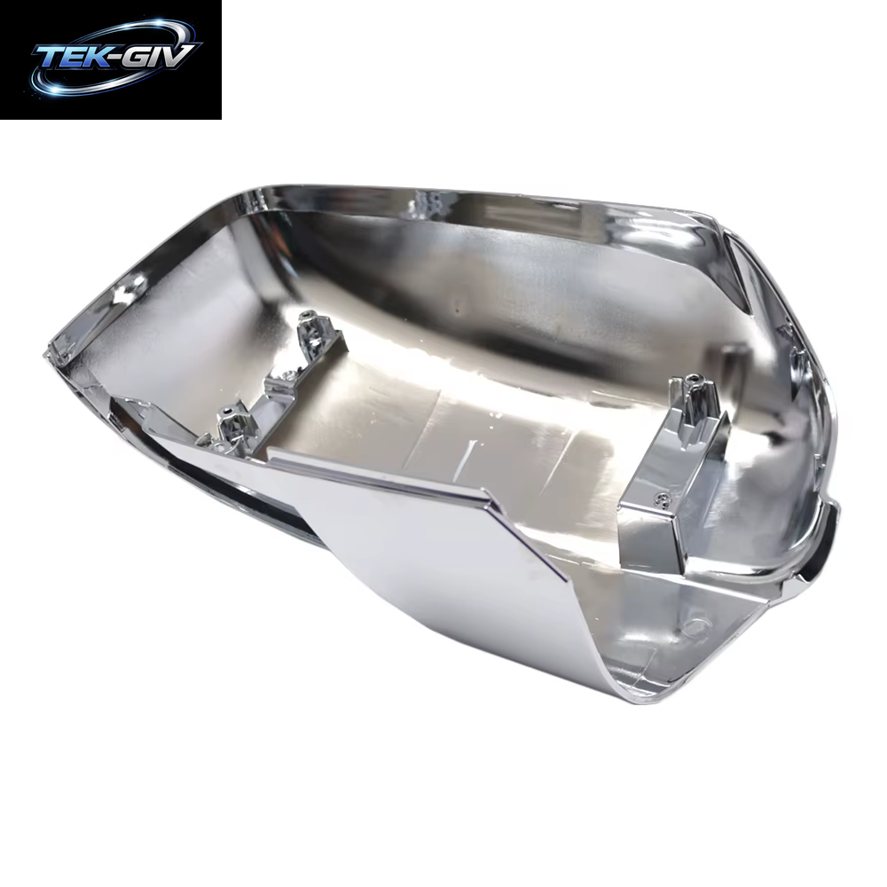 Auto-Rückspiegel-Abdeckkappen, Chrom, Für Dodge Ram 1500, 2013, 2014, 2015, 2016, 2017, 2018 68231243 AA 68231242 BIN
