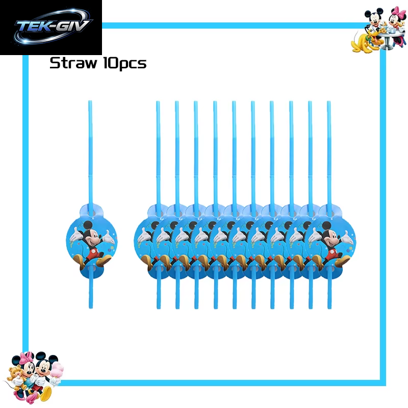 Mickey Mouse Geburtstag Party Dekoration Geschirr Candy Box Banner Tischdecke Hintergrund Ballon Für Kinder Geburtstag Party Supplies