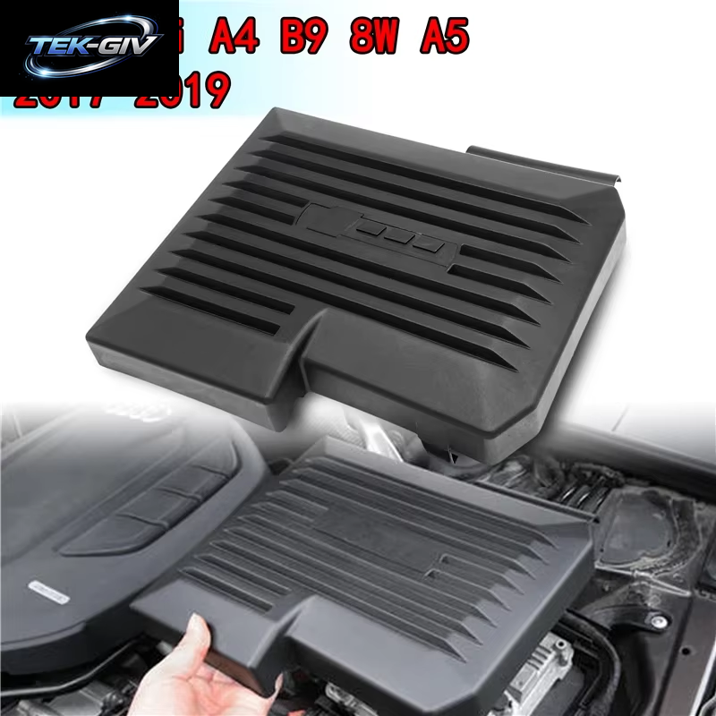 Für Audi A4 B9 8W A5 2017-2019 Auto Motor Staub Abdeckung Haube Dekorative Computer-Board Trim Elektronische Steuer Einheit Schutz Kappe
