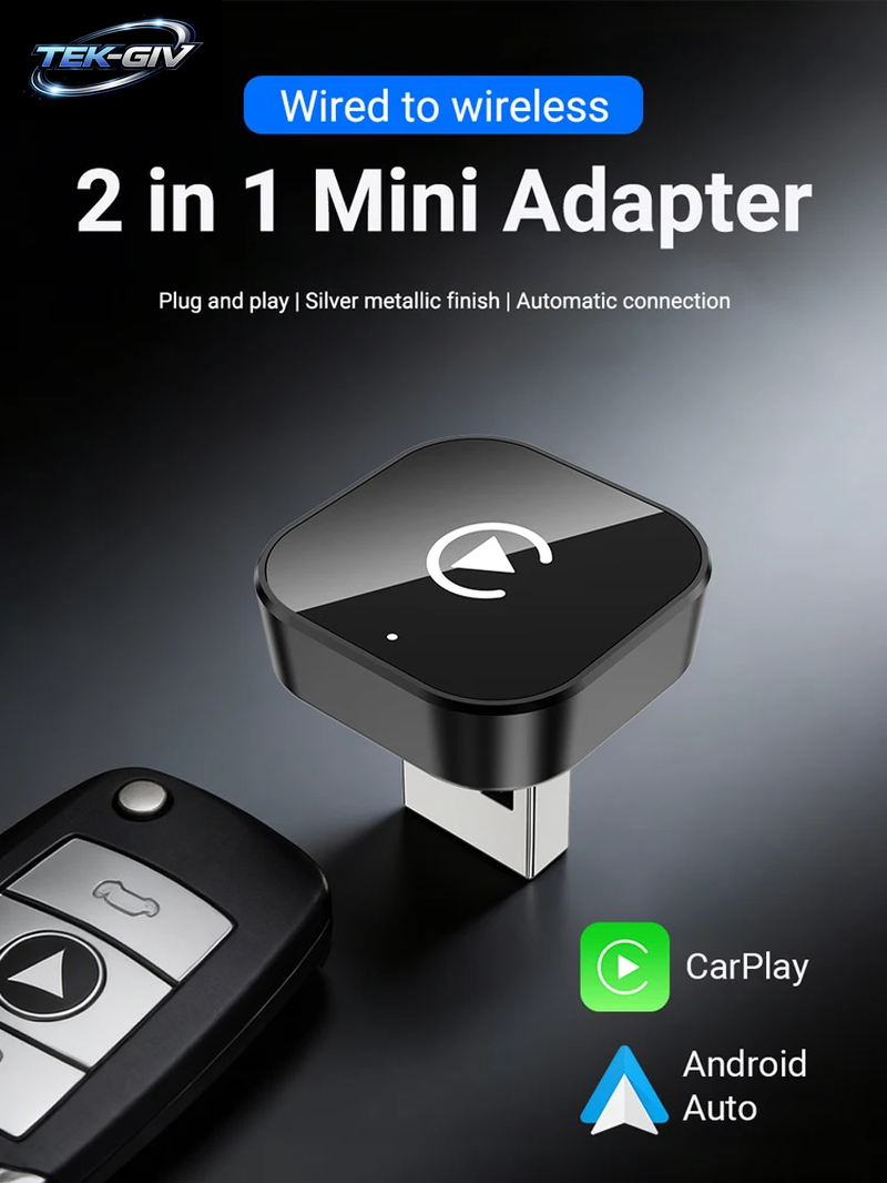 XUDA Carplay Android Auto Wireless Adapter Smart AI Box Auto OEM Kabelgebundenes Android Auto Zu Kabellosem Usb-Dongle Für Toyota Volvo
