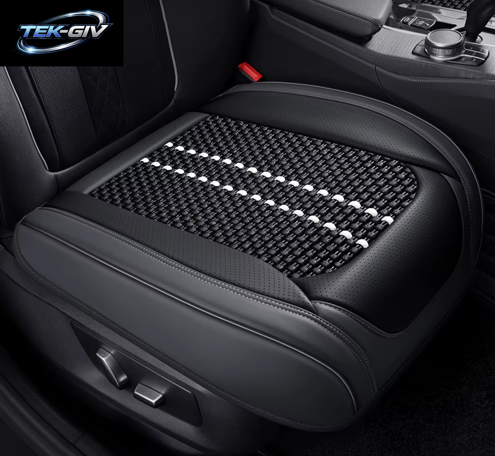Leder-Front-Autositz-Schutzbezüge, Kissen, Luxuriös, Wasserdicht, Für Fiat Punto Ford Explorer Laguna 3 Fiat Bravo Golf G5