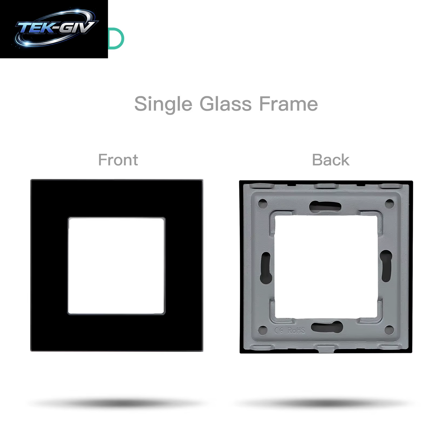 BSEED EU Standard Glas Steckdose Rahmen RJ45 PC CAT5 TV/ST HDMI Buchse Teile Steckdose Mit USB Typ-C Mechanische Taste Schalter