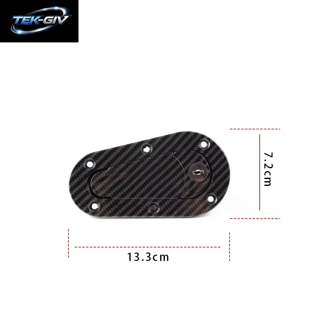 Universal Racing Car Unterputz Schnellspanner Fronthaube Motorhaubenverriegelungsstift Mit / Ohne Schlüsselverriegelungssatz, Schwarz / Carbon