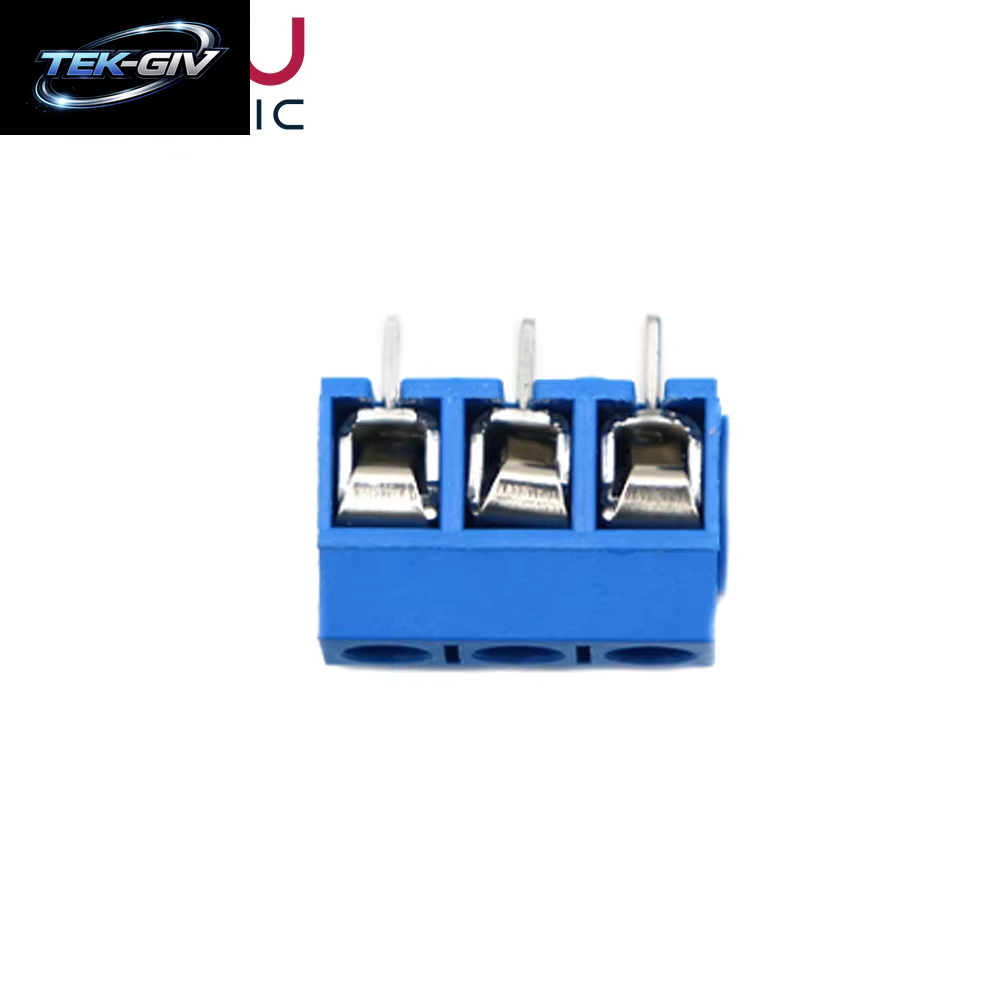10 Stücke 50 Teile/Los KF301-5.0-2P KF301-3P KF301-4P Pitch 5,0Mm Gerade Pin 2P 3P 4P Schraube PCB Terminal Block Stecker Blau Grün