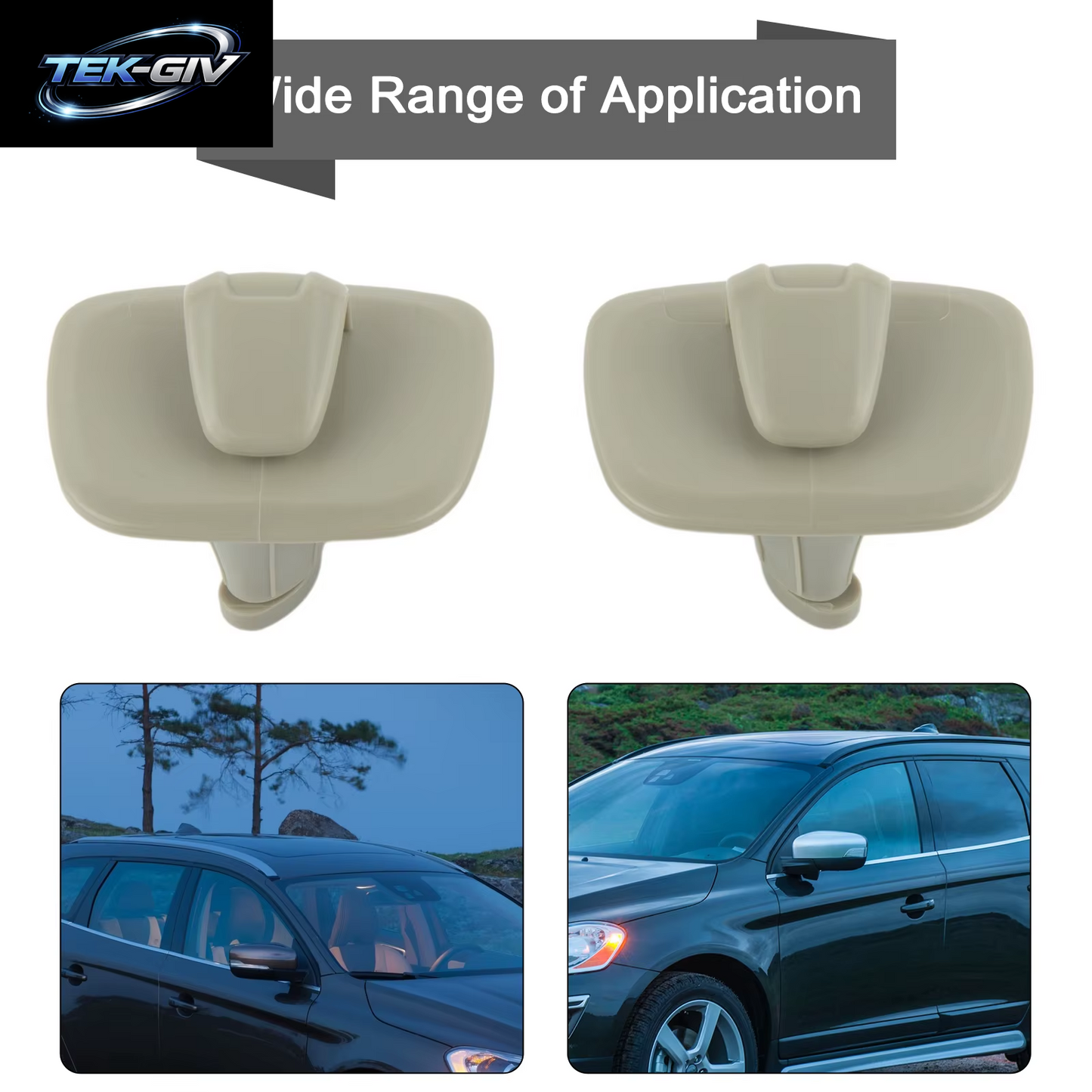 2 Stücke Auto Kleiderbügel Haken Hinten Reihe Für Volvo 18-20 Modell XC40 XC60 XC90 16-20 Auto Dach Haken Innen Auto Kleiderbügel Haken