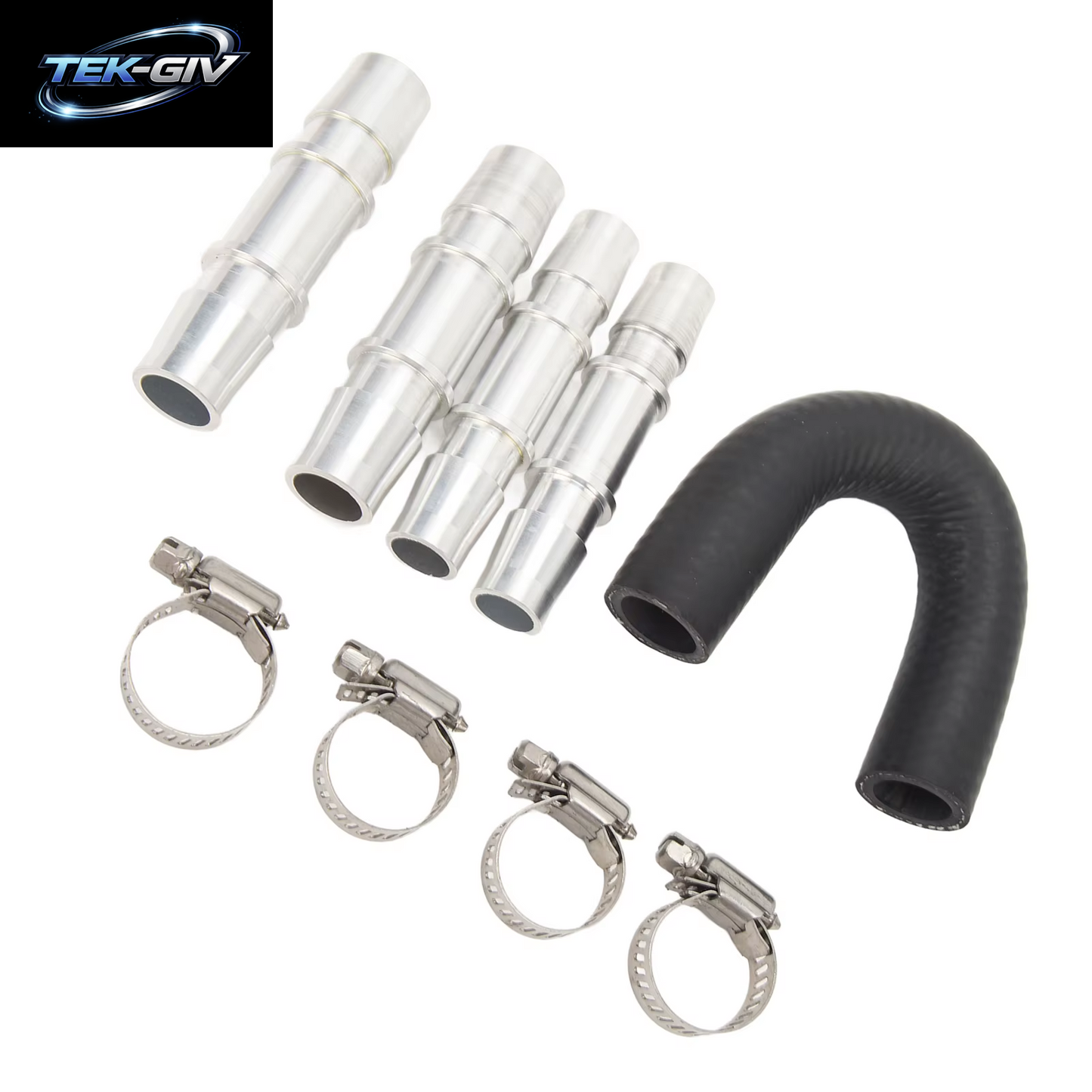 Motorheizungskern-Bypass-Kit 5/8 Zoll 3/4 Zoll Schlauchanschluss Aluminium Universal Für Die Meisten Gängigen Heizungsschläuche