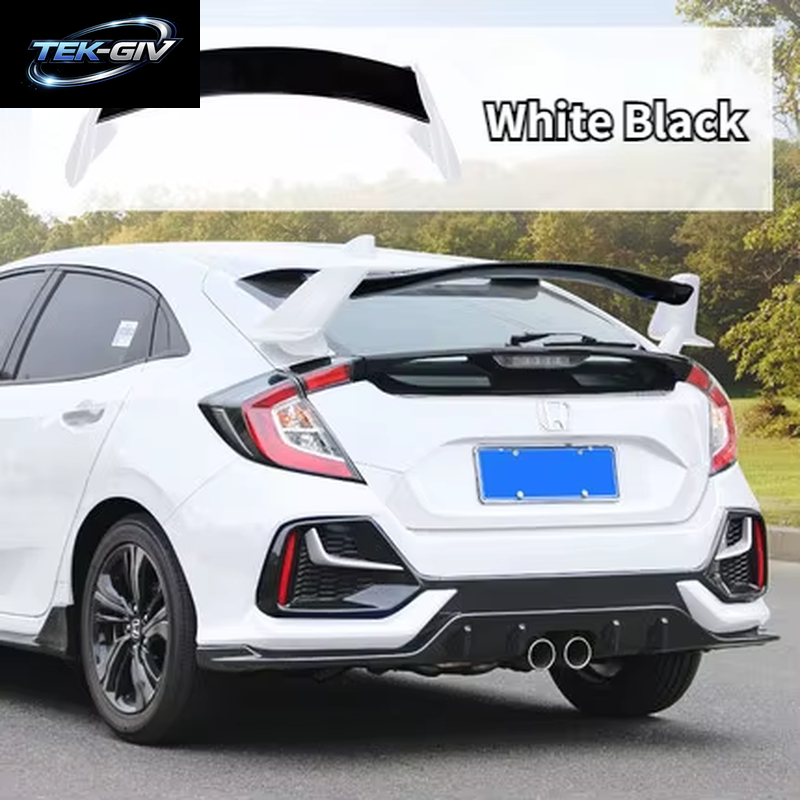 Für Honda Civic10Th Gen Fk7 2015-2018 Fließheck Heckspoiler Typ-R-Stil Tuning Dach Flügel Kofferraum Lippen Dekoration Karosserie-Kits Tuning