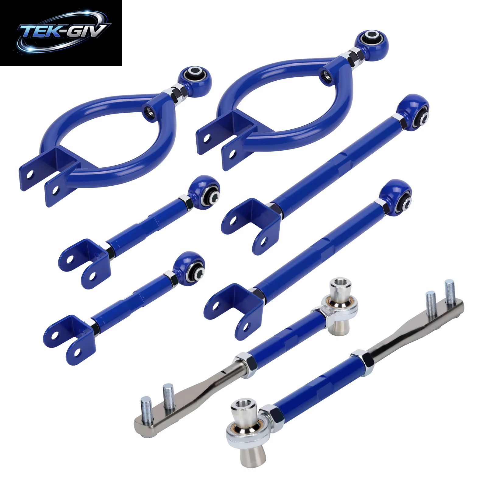 Hinten Sturz Kit + Traktion Control Arme Spannstangen Für Nissan 240SX S13 89-94 Einstellbare Vordere Spannstange + Zehen + Traktion