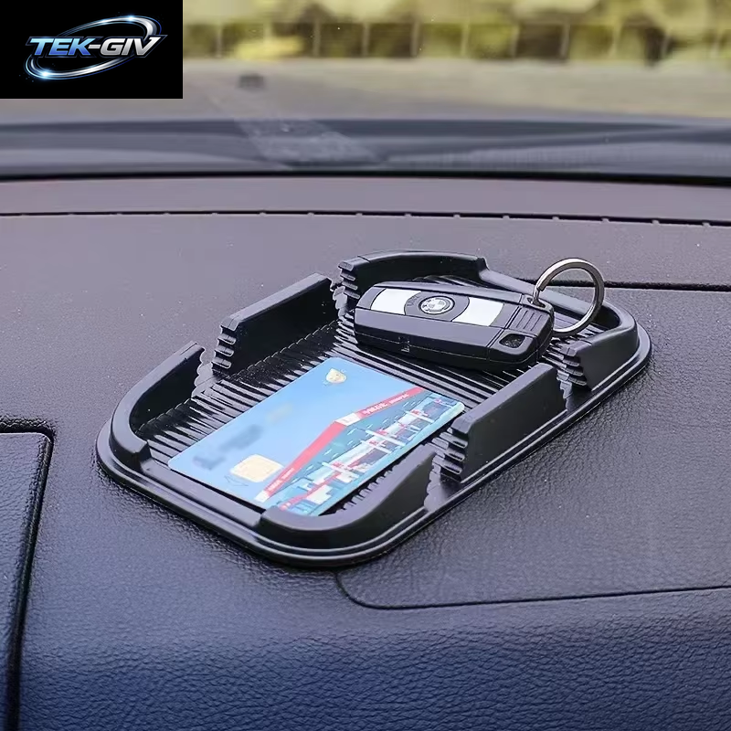 Auto-Slip-Pad, Armaturenbrett-Matte Für Telefon, Kleinigkeiten, Rutschfeste Greifmatte Für Fahrzeugzubehör Zur Navigationsaufbewahrung