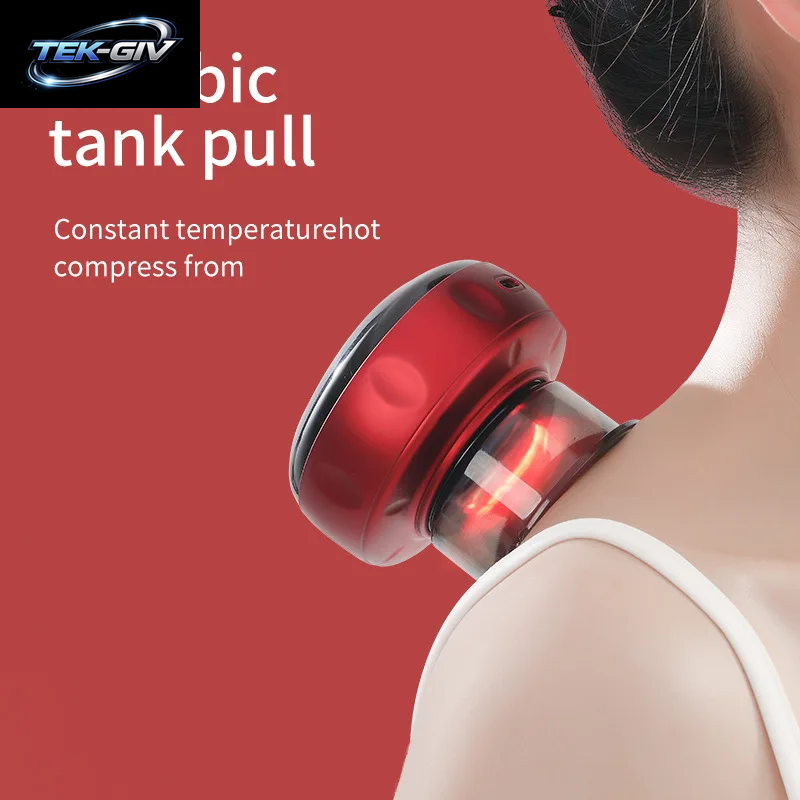 Medizinisches Chinesisches Elektrisches Schröpftherapie-Set Mit Vakuum-Schröpfköpfen, Körper-Scraping-Massage-Gläsern, Guasha Zur Schmerzlinderung, Professionelle Saugnäpfe