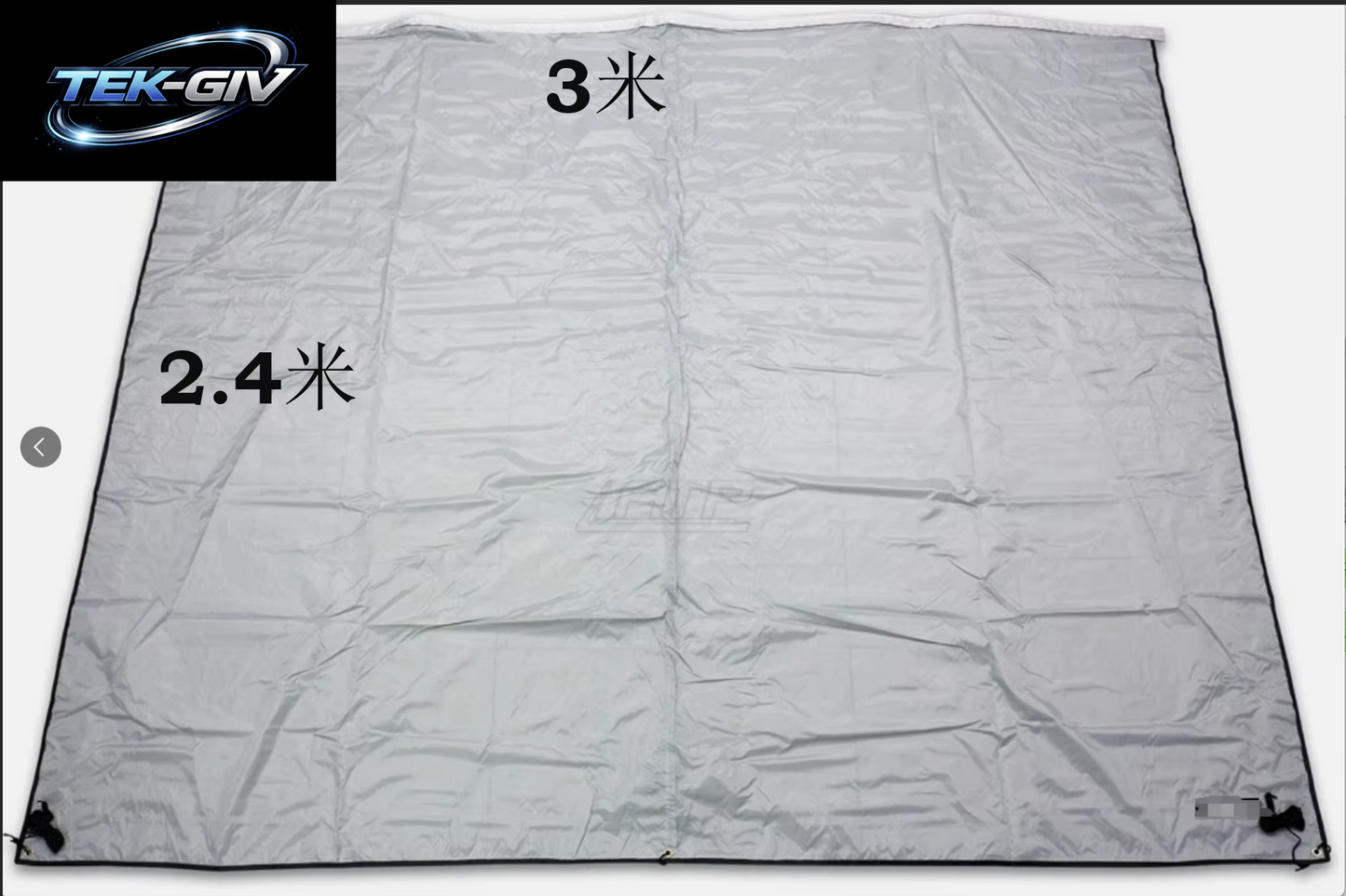 1Set RV Sonnendach Markise Caravan Seite Zelt Set 3X2,4 M Outdoor Zelt Mit Lagerung Tasche Für Camper Wandern Caravan Zubehör
