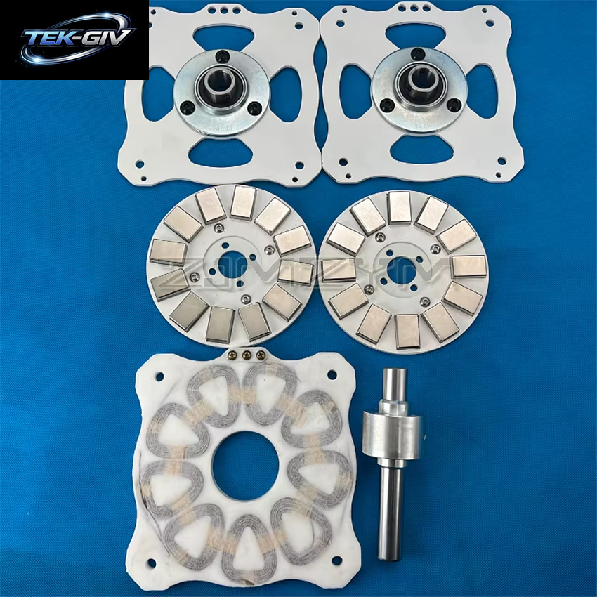 1000 W Hochleistungs-Diy-Scheiben-Permanentmagnet-Generator Ohne Eisen, Niedrige Geschwindigkeit, Hohe Effizienz, Wind Und Hydraulische Freie Energie, 1–20 A