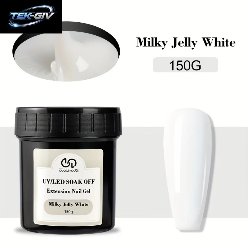 150 G Acryl-Nagelverlängerungsgel – Uv-/Led-Kompatibel, Geruchlos, Soak-Off-Formel Für Harte Gelee, Maniküre Und Nagelaufbau