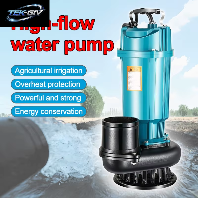 370W-1100W Tauchpumpe, Landwirtschaftliche Bewässerungs-High-Flow-Wasserpumpe, Geeignet Für Garten, Bauernhof, Schwimmbad-Wasserpumpen