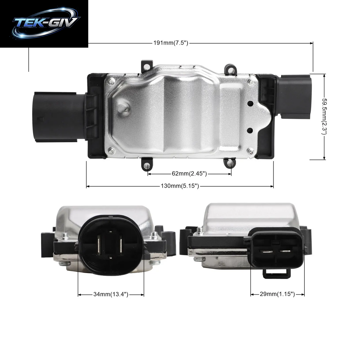 Neues Motorkühlgebläse-Steuermodul Für 12–18 Ford Escape Focus Transit Connect 1137328464 1137328567