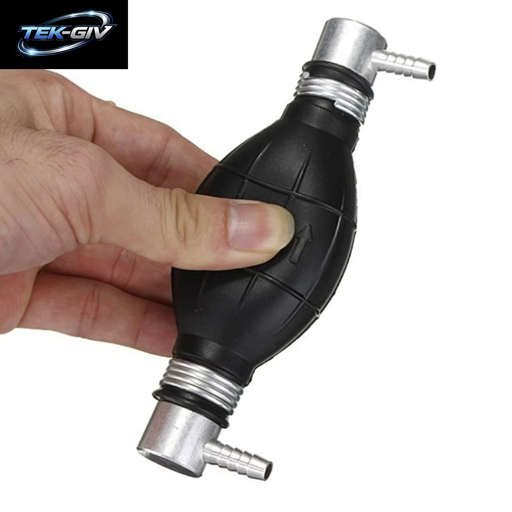 /12Mm Universal Kraftstoff Pumpe Gummi Manuelle Flüssig Öl Transfer Pumpe Benzin Hand Primer Birne Für Autos Boote Traktoren