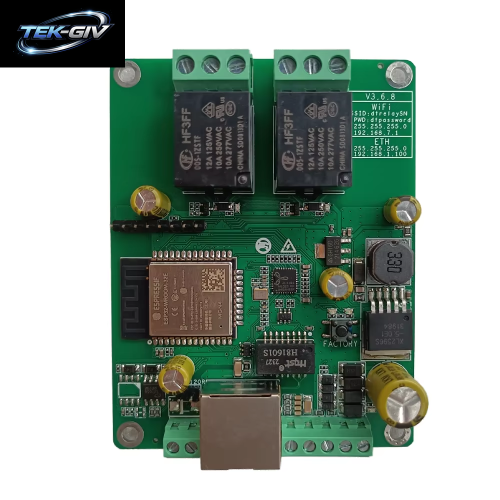 Ethernet-Relais-Netzwerk-Wlan-Switch Modbus MQTT TCP UDP Web Http-Zeitplan Task CAN RS485 Coap Domoticz Timer-Modul