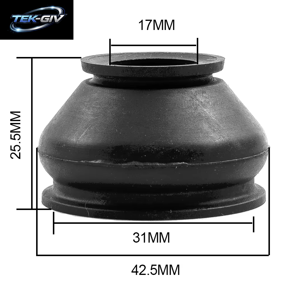 1Pcs Staub Boot Abdeckungen Ball Buchse Joint Gummi Staub Abdeckung Abdeckung Track Stange Ende Kit Suspension Und Lenkung Auto Lkw Teile