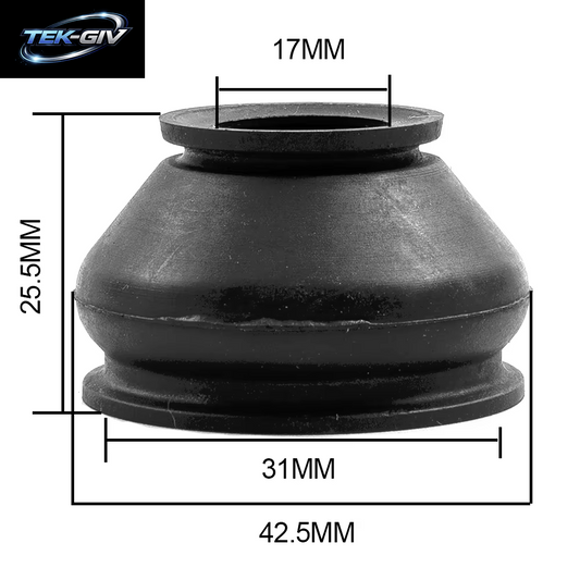 1Pcs Staub Boot Abdeckungen Ball Buchse Joint Gummi Staub Abdeckung Abdeckung Track Stange Ende Kit Suspension Und Lenkung Auto Lkw Teile