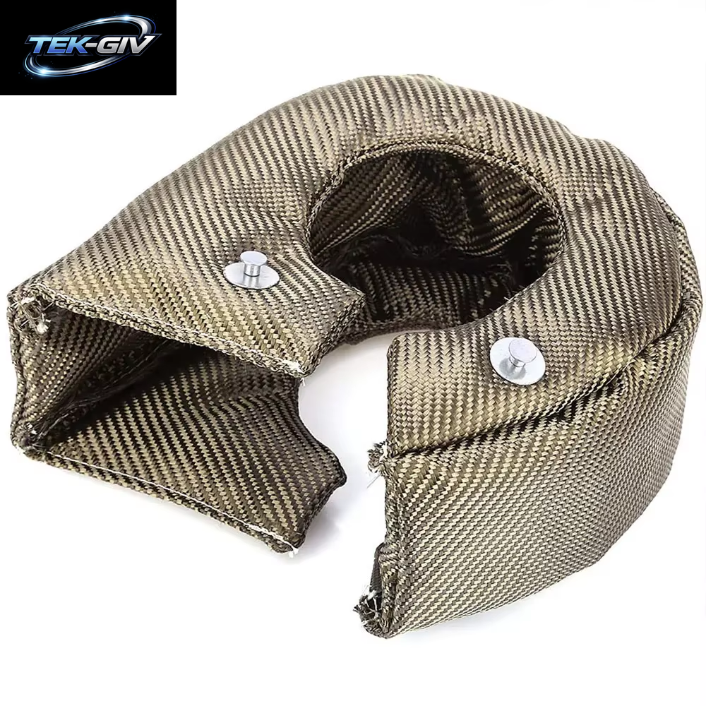 Glasfaser Turbo Hitteschild Turbolader Deken Cover T2 T25 T28 T3 T4 T6 Meest Turbine Hochtemperaturschutz Wrap Heat