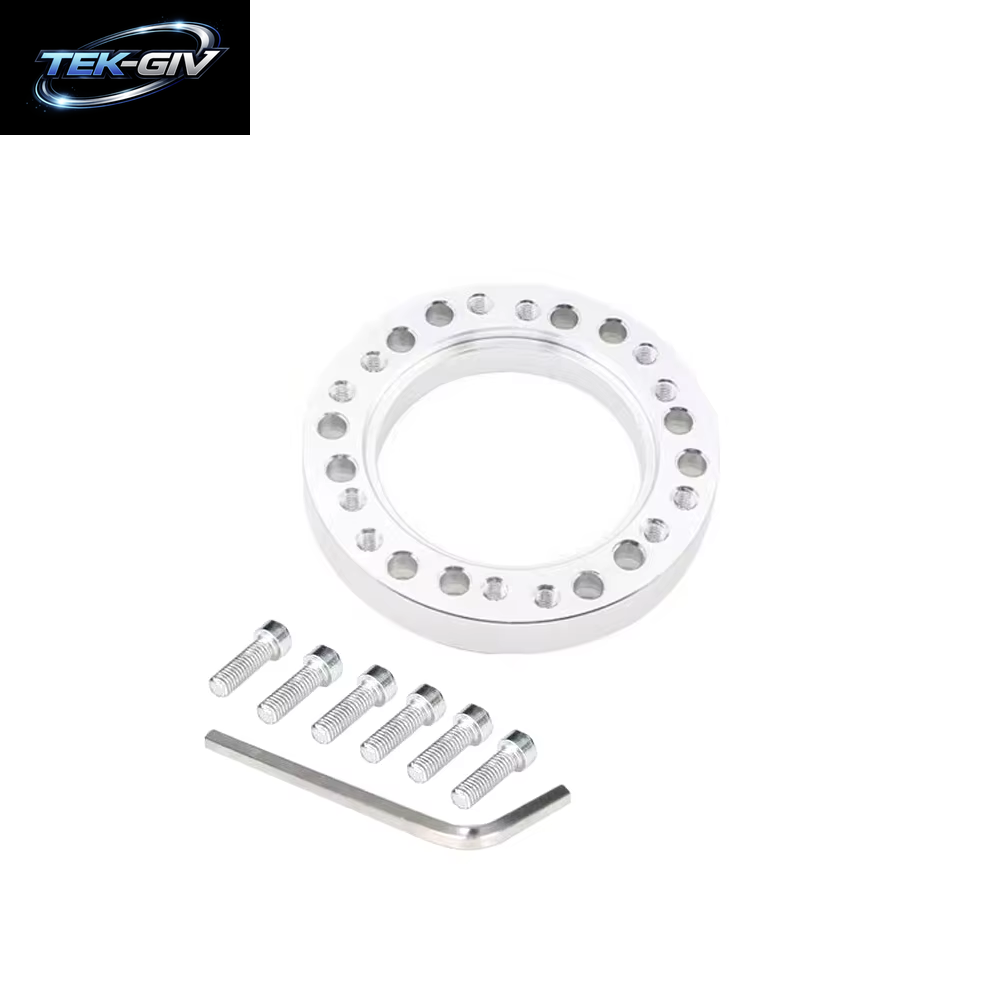 Neue Lenkrad HUB 1/2 ZOLL Spacer Lenkrad Nabe Boss Kit Adapter Spacer 13Mm 24 Loch Auto Lenkrad Adapter Platte